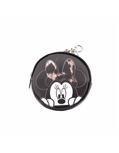 Minnie Mouse Classy Monedero Cookie, Negro