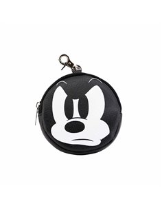 Mickey Mouse Angry Monedero Cookie, Negro