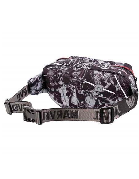 Deadpool Antihero Riñonera Glaze, Gris