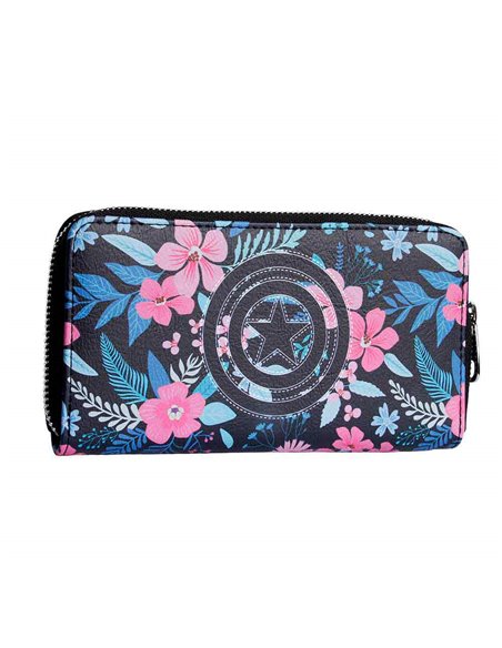 Capitán América Spring Billetero Essential, Multicolor