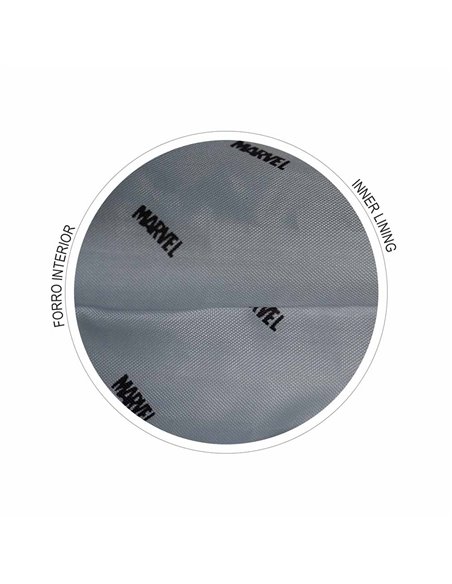 Capitán América Chest Riñonera Glaze, Negro