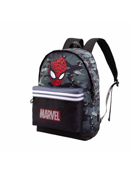 Spiderman Spidey-Mochila HS 1.3, Negro