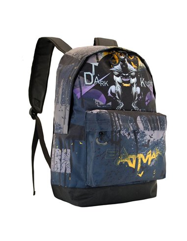 Batman Dark Night-Mochila HS FAN, Gris