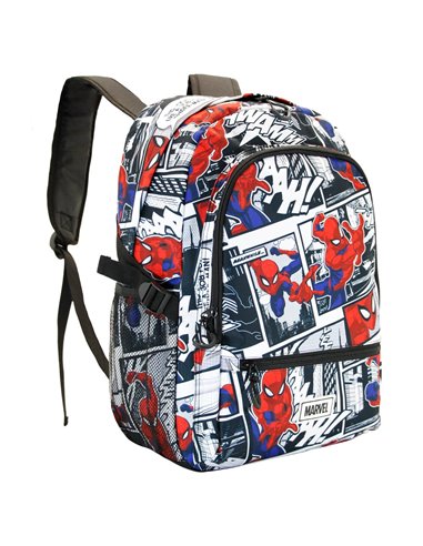 Spiderman Stories-Mochila Fight HS FAN, Multicolor