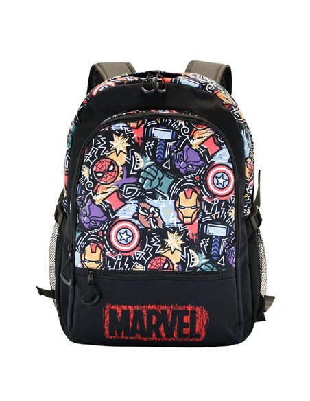 Los Vengadores Fun-Mochila Fight HS FAN, Negro