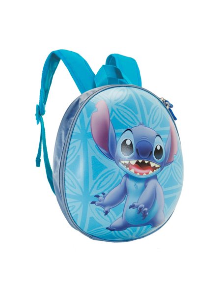 Lilo y Stitch Dancing-Mochila Eggy, Azul