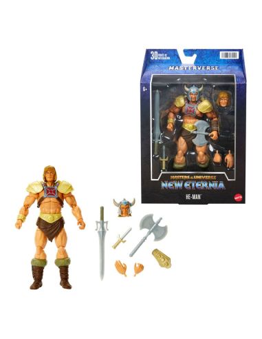 Figura Viking He-Man MASTERVERSE - Masters del Universo Revelation - MOTU
