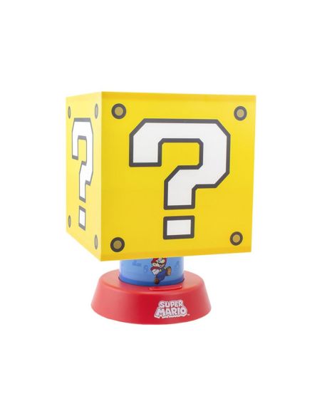 Lámpara Mario Bros Bloque 28 cm - Mario Bros