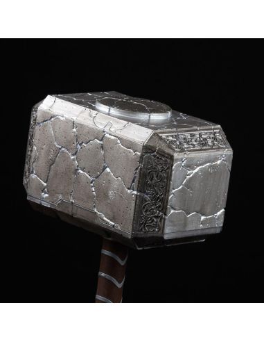 Réplica Electrónica Martillo Mjolnir Premium 1:1 - Thor: Love and Thunder - Marvel Legends