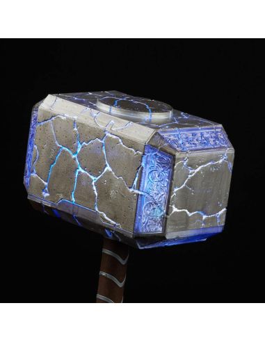 Réplica Electrónica Martillo Mjolnir Premium 1:1 - Thor: Love and Thunder - Marvel Legends