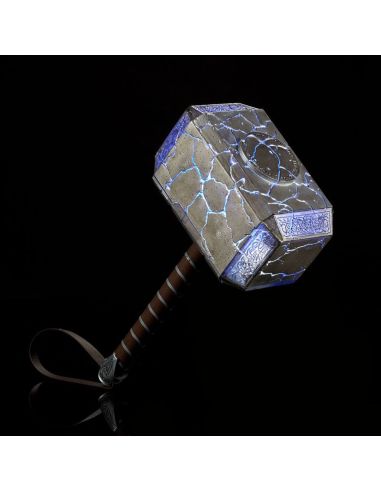 Réplica Electrónica Martillo Mjolnir Premium 1:1 - Thor: Love and Thunder - Marvel Legends