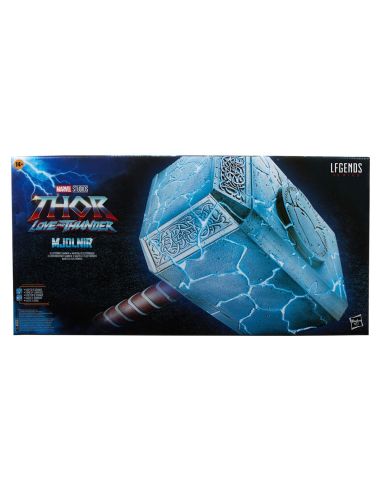 Réplica Electrónica Martillo Mjolnir Premium 1:1 - Thor: Love and Thunder - Marvel Legends