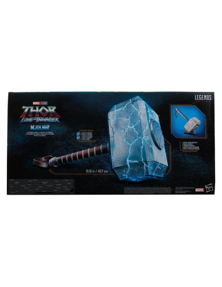 Réplica Electrónica Martillo Mjolnir Premium 1:1 - Thor: Love and Thunder - Marvel Legends