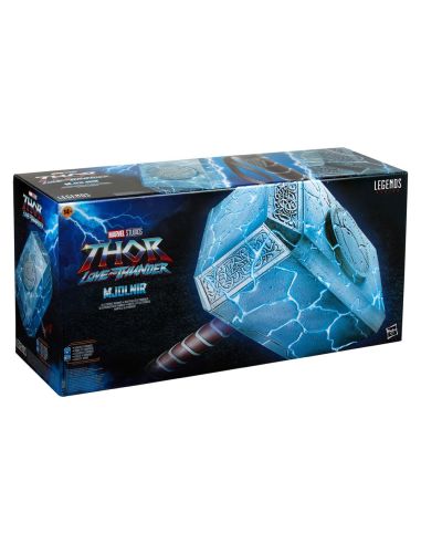 Réplica Electrónica Martillo Mjolnir Premium 1:1 - Thor: Love and Thunder - Marvel Legends