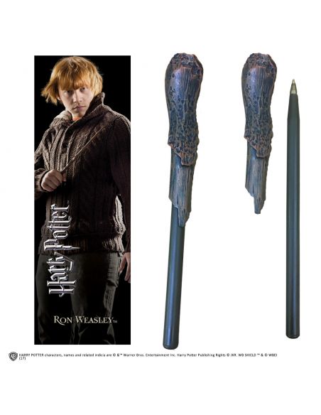Bolígrafo y Marcapáginas Ron Weasley - Harry Potter