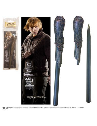 Bolígrafo y Marcapáginas Ron Weasley - Harry Potter