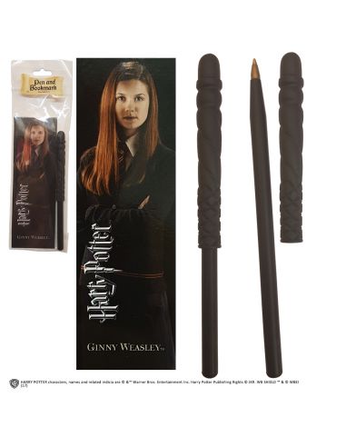 Bolígrafo y Marcapáginas Ginny Weasley - Harry Potter