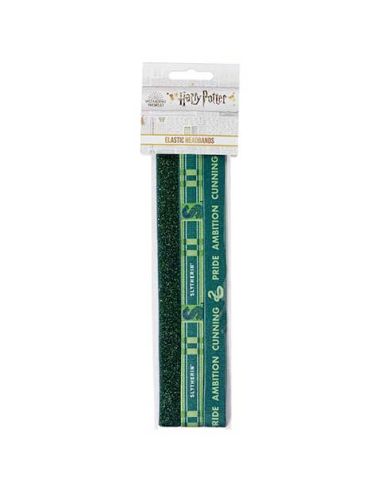 Pack de Diadema Harry Potter casa Slytherin - Harry Potter