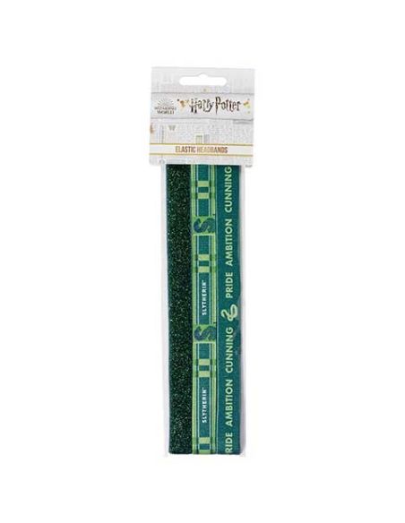 Pack de Diadema Harry Potter casa Slytherin - Harry Potter