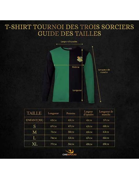 Camiseta Harry Potter Slytherin Torneo de los 3 Magos - Harry Potter