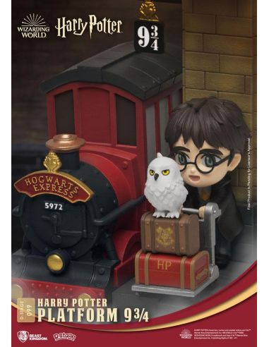 Diorama Harry Potter andén 9 3/4 - Harry Potter - Estatua Deluxe Art