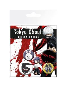 Pack de chapas Tokyo Ghoul