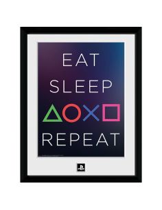 Póster PlayStation enmarcado