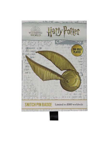 Medallón Snitch Dorada - Edición Limitada - Harry Potter