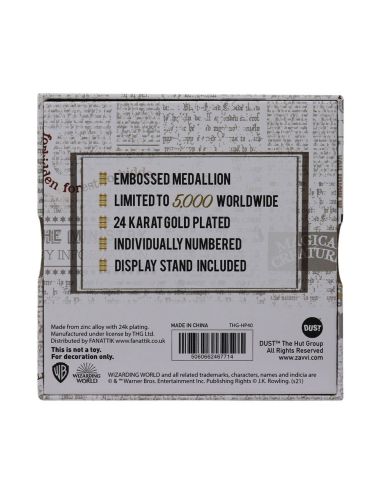 Medallón Andén 9 3/4 - Edición Limitada - Harry Potter
