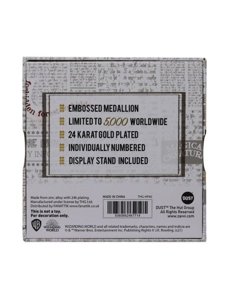 Medallón Andén 9 3/4 - Edición Limitada - Harry Potter