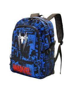 Mochila Spider-Man Logo Azul - Marvel