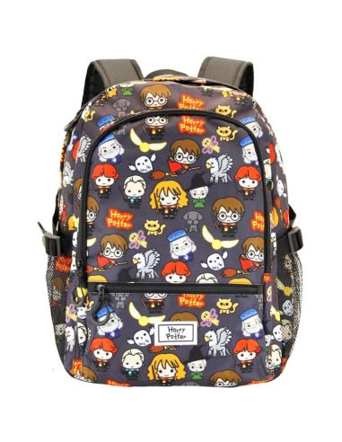 Mochila Harry Potter Kawaii Negro - Harry Potter