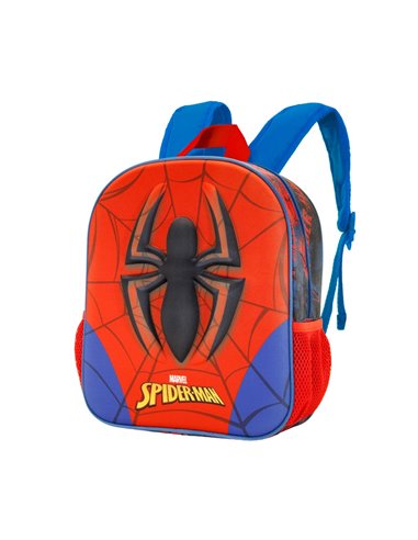 Spiderman Spider Mochila 3D Pequeña, Rojo