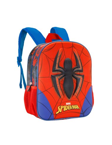 Spiderman Spider Mochila 3D Pequeña, Rojo