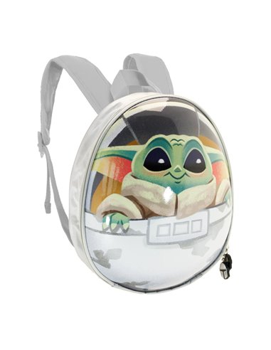The Mandalorian Tour Mochila Eggy, Negro