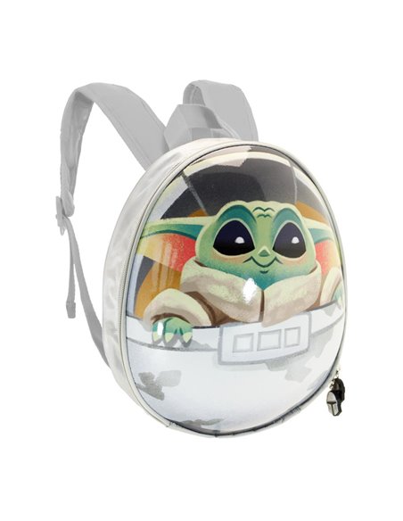 The Mandalorian Tour Mochila Eggy, Negro
