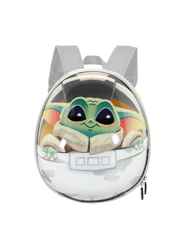 The Mandalorian Tour Mochila Eggy, Negro