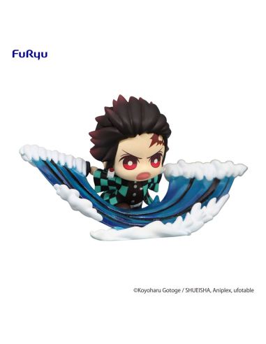 Figura Tanjiro Kamado 7 cm - Demon Slayer - Kimetsu no Yaiba