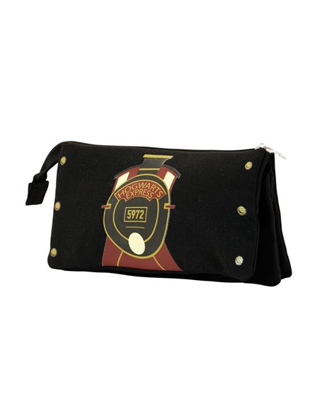 Harry Potter Express-Estuche Portatodo Triple HS, Multicolor