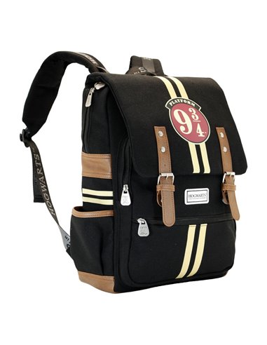 Harry Potter 9 3/4-Mochila Oxford, Marrón
