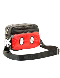 Mickey Mouse Air Bolso IBiscuit Padding, Negro