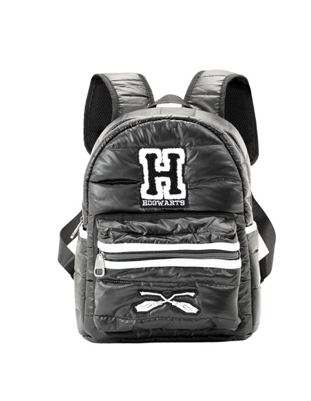 Harry Potter H Mochila Fashion Padding, Negro