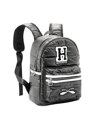 Harry Potter H Mochila Fashion Padding, Negro