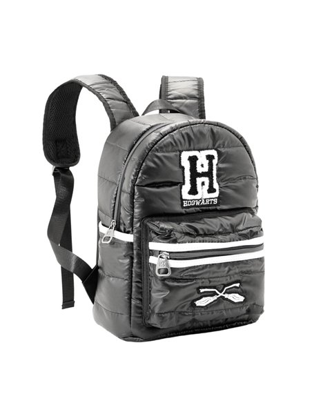 Harry Potter H Mochila Fashion Padding, Negro