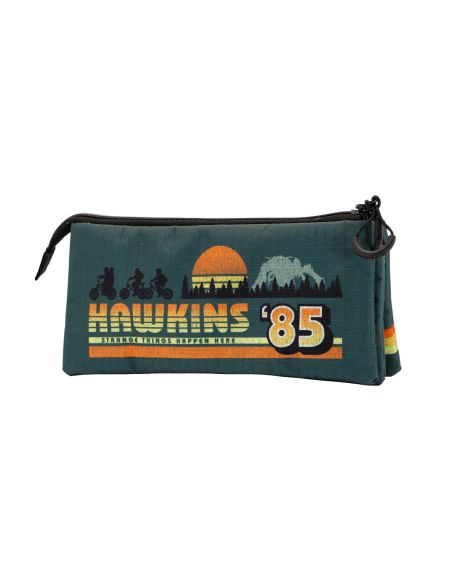 Estuche Stranger Things Triple - Estuche Hawkins