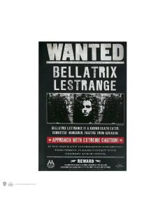 Libreta Harry Potter Tapa Blanda - CineReplicas - Libreta Wanted Bellatrix Lestrange
