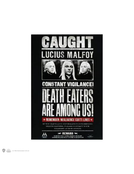 Libreta Harry Potter Tapa Blanda - CineReplicas - Libreta Lucius Malfoy