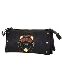 Harry Potter Express-Estuche Portatodo Triple ECO, Multicolor
