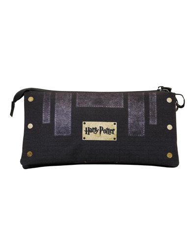 Harry Potter Express-Estuche Portatodo Triple ECO, Multicolor