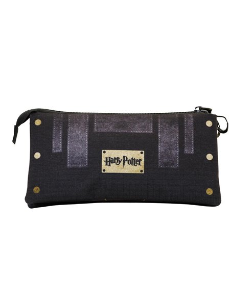 Harry Potter Express-Estuche Portatodo Triple ECO, Multicolor
